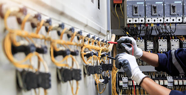 Professional Electrician technician working in Highspire, PA